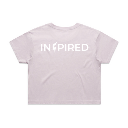 Inspired Crop Tee Women's